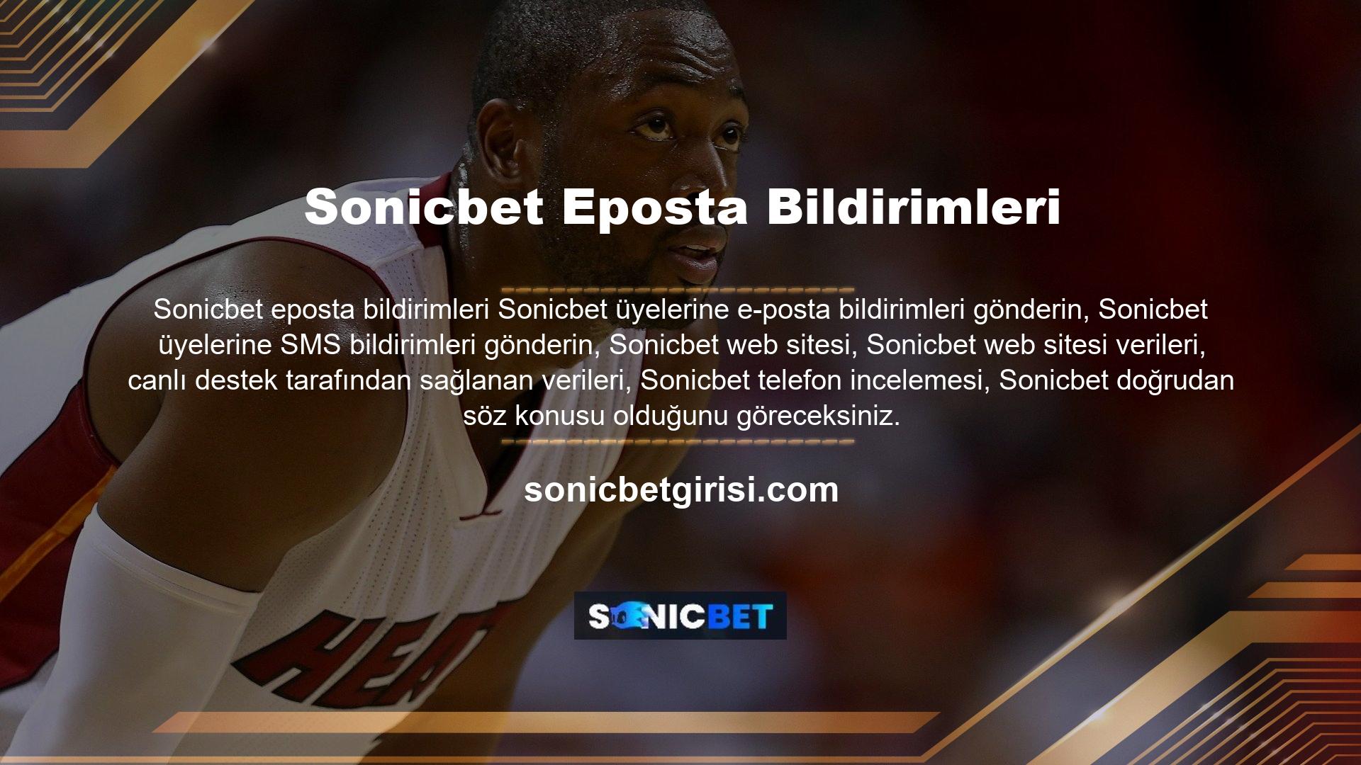 Bu farkındalıkla Sonicbet hücresel hizmet geliştirdi